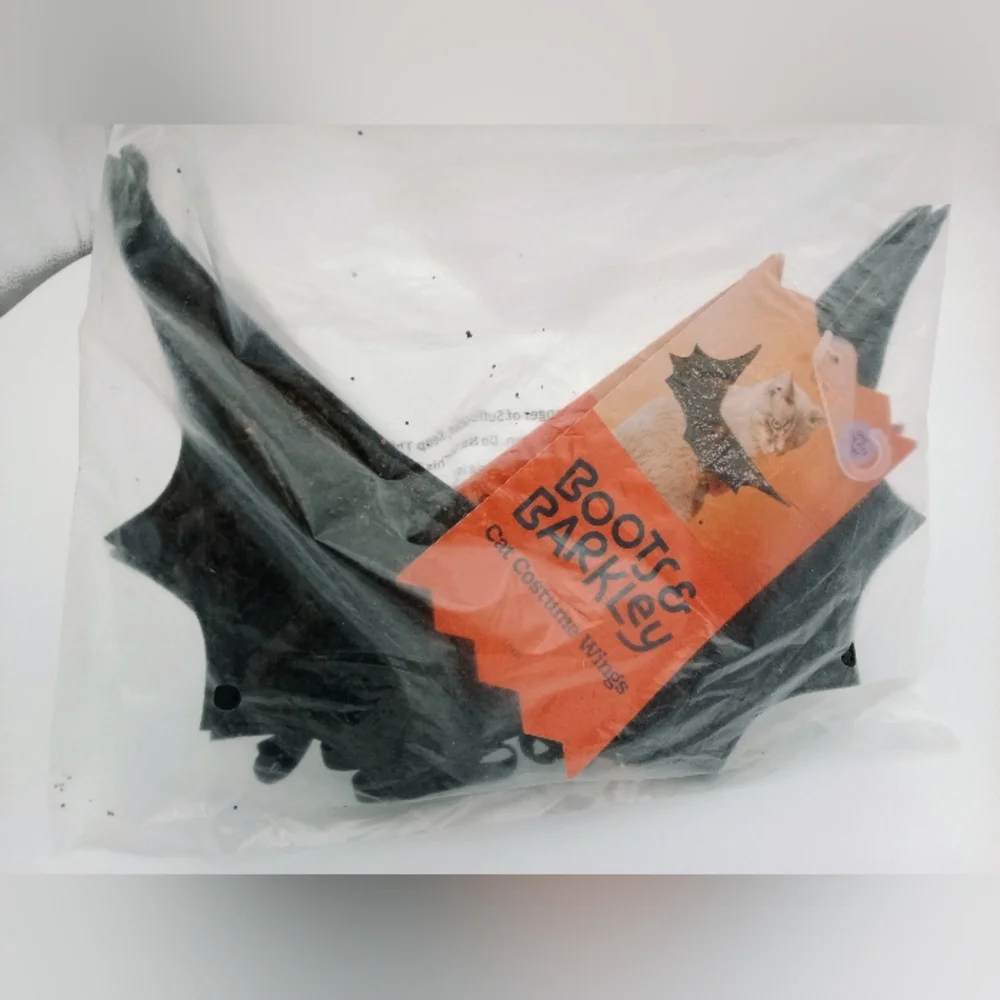 3 Boots And Barkley Cat Costume Wings NWT